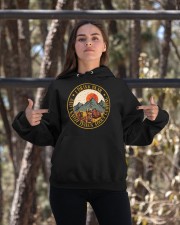 I Know Things About Camping Hooded Sweatshirt apparel-hooded-sweatshirt-lifestyle-05