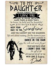 To My Daughter 11x17 Poster front