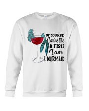 I Drink Like A Fish Crewneck Sweatshirt thumbnail
