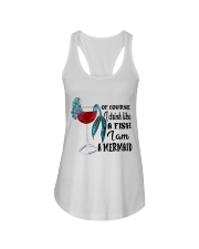 I Drink Like A Fish Ladies Flowy Tank thumbnail