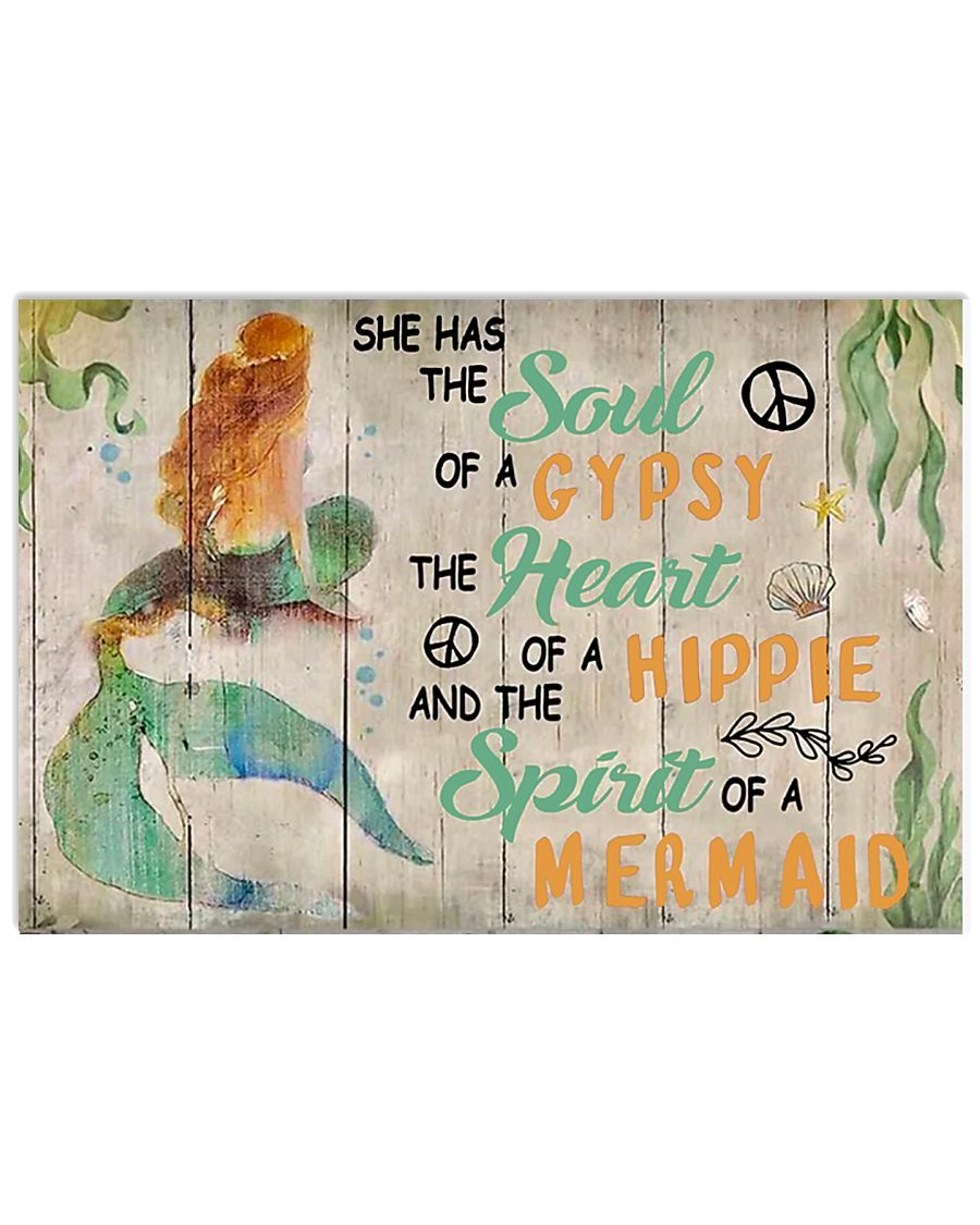 She Has The Soul Of A Gypsy 17x11 Poster