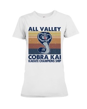 All Valley Cobra Kai Premium Fit Ladies Tee thumbnail