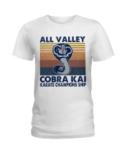 All Valley Cobra Kai Ladies T-Shirt thumbnail