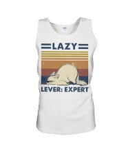 Lazy Lever Expert Unisex Tank thumbnail