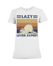 Lazy Lever Expert Premium Fit Ladies Tee thumbnail