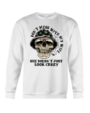 Don't Mess With My Wife Crewneck Sweatshirt thumbnail