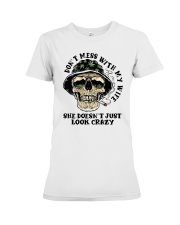 Don't Mess With My Wife Premium Fit Ladies Tee thumbnail