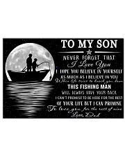To My Son 17x11 Poster front