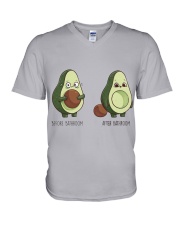 Avocado V-Neck T-Shirt thumbnail