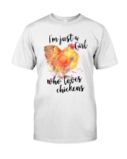 Loves Chickens Premium Fit Mens Tee thumbnail