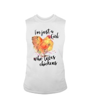 Loves Chickens Sleeveless Tee thumbnail