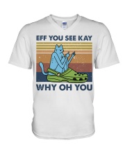 Eff You See Kay V-Neck T-Shirt thumbnail