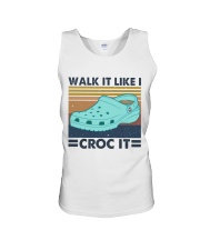 Walk It Like I Croc It Unisex Tank thumbnail