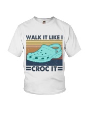 Walk It Like I Croc It Youth T-Shirt thumbnail