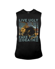 Live Ugly Fake Your Death Sleeveless Tee thumbnail