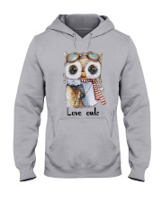 Love Owls Hooded Sweatshirt thumbnail