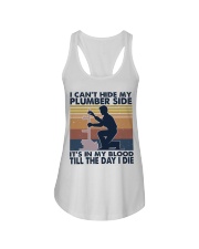 I Can't Hide My Plumber Side Ladies Flowy Tank thumbnail