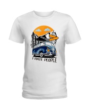 I Hate People Ladies T-Shirt thumbnail