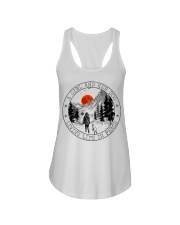 A Girl And Her Dog Ladies Flowy Tank thumbnail