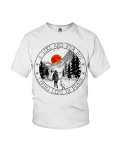 A Girl And Her Dog Youth T-Shirt thumbnail