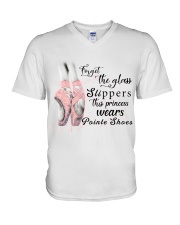 Forget The Glass Slippers V-Neck T-Shirt thumbnail