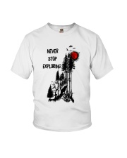 Never Stop Explore Youth T-Shirt thumbnail