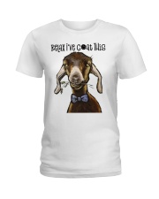 Relax I've Coat This Ladies T-Shirt thumbnail