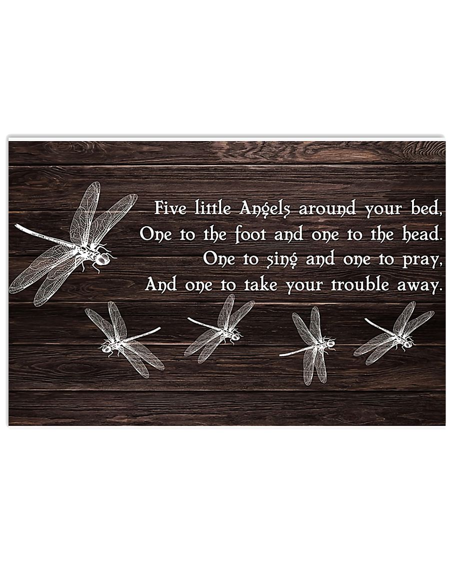 Five Little Angels 17x11 Poster