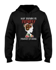 By Brain Is Proudly Hooded Sweatshirt thumbnail
