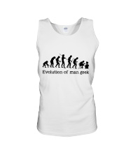 Evolution Of Man Geek Unisex Tank thumbnail