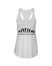 Evolution Of Man Geek Ladies Flowy Tank thumbnail