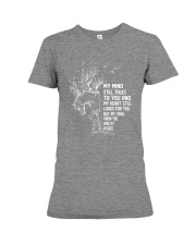My Mind Still Talks To You Premium Fit Ladies Tee thumbnail