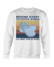 Behind Every Succesful Woman Crewneck Sweatshirt thumbnail