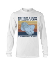 Behind Every Succesful Woman Long Sleeve Tee thumbnail