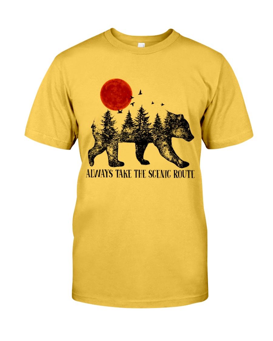Always Take The Scenic Route Classic T-Shirt