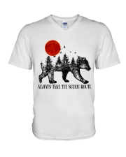 Always Take The Scenic Route V-Neck T-Shirt thumbnail