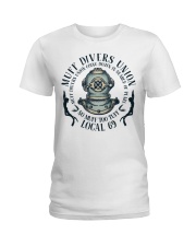 Muff Divers Union Ladies T-Shirt thumbnail