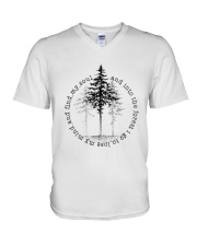 And Into The Forest I Go V-Neck T-Shirt thumbnail