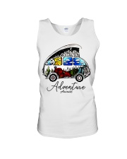 Adventure Awaits Unisex Tank thumbnail