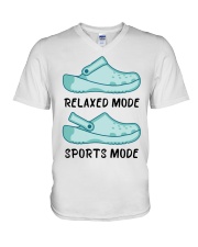 Two Kinda Crocs V-Neck T-Shirt thumbnail