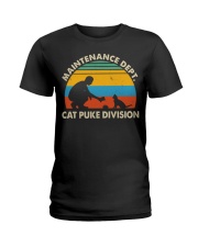 Cat Puke Division Ladies T-Shirt thumbnail
