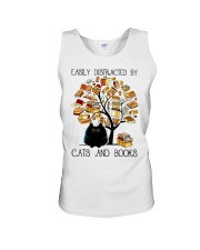 Cats And Books Unisex Tank thumbnail