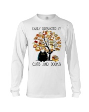 Cats And Books Long Sleeve Tee thumbnail