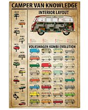 Camper Van Knowledge 11x17 Poster front