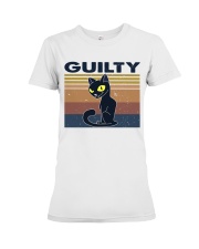 Guilty Cat Premium Fit Ladies Tee thumbnail