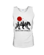 Never Stop Exploring Unisex Tank thumbnail