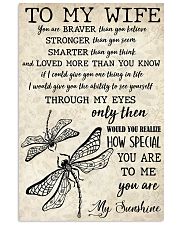 To My Wife 11x17 Poster front