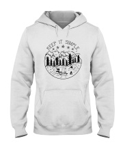 Keep It Simple Hooded Sweatshirt front