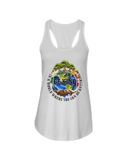Be Kind In A World Ladies Flowy Tank thumbnail