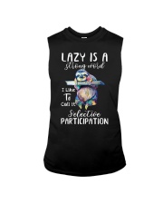 Lazy Is A Strong Word Sleeveless Tee thumbnail